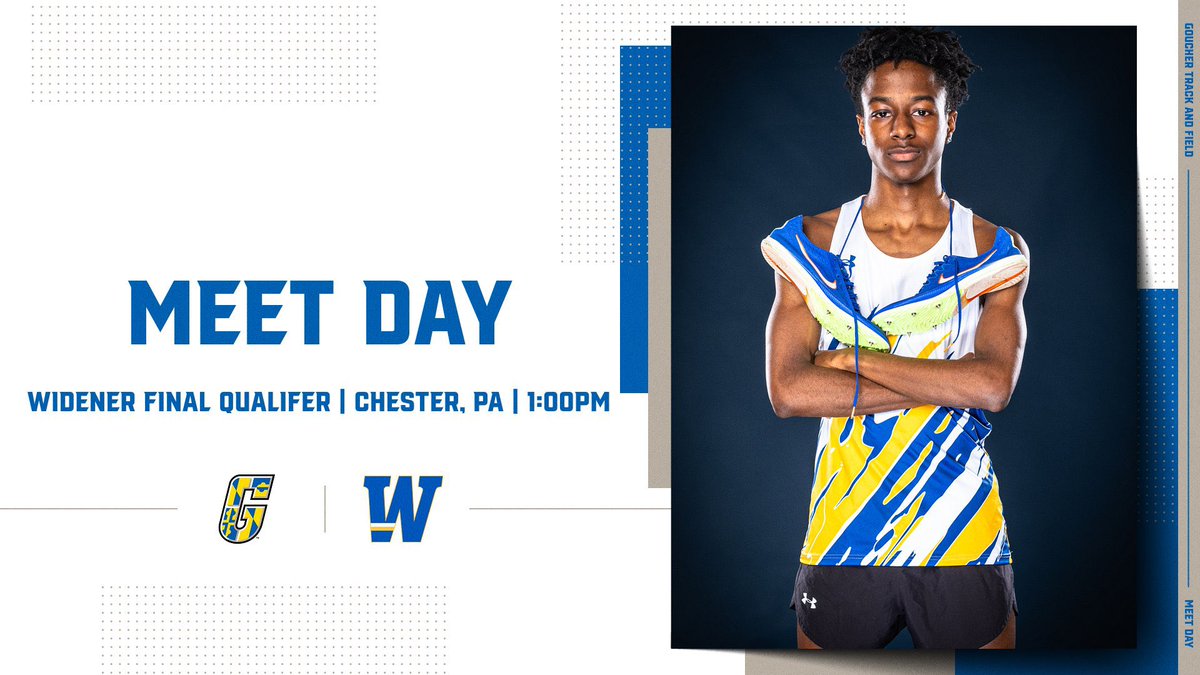 MEET DAY‼️

The Gophers head to Widener University to take on the Widener Final Qualifier #digdeep 

📍- Widener University, Chester, PA
⏰- 1:00pm
⏱️- live.pioneertiming.com/meets/45668
