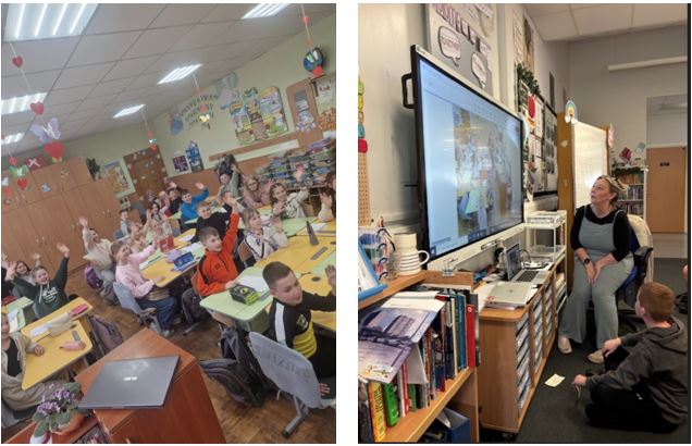 Wishaw Academy Primary pupils building friendships with Ukraine through the UK-Ukraine School Partnership Programme! 
P6 class exchanging letters and meeting weekly with peers - connecting through books despite borders. 🇺🇦 📚 
Read more: ow.ly/Sg3v50VR2jE