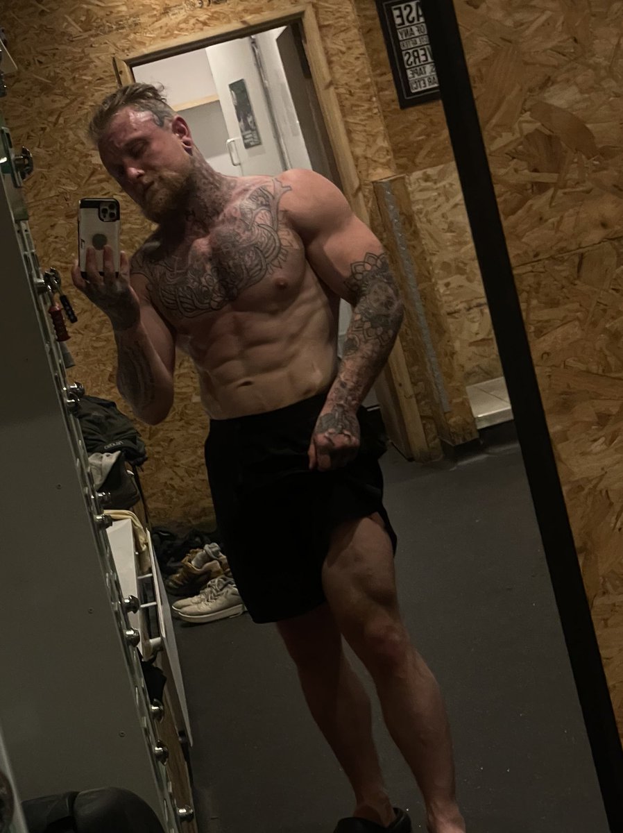 Post gym pump….