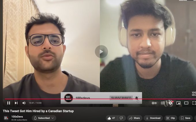 code_kartik's tweet image. I've known this guy for a long time now, and trust me, where I am today is all thanks to him.
He's the most humble and helpful dev I know.
Kudos to @mihir___dev 🚀