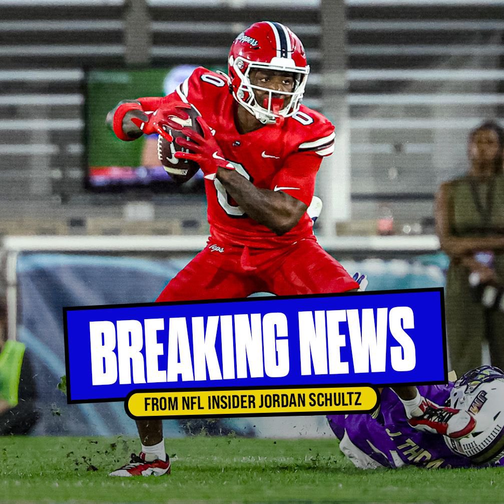 Source: The #Browns are signing UDFA WR Kisean Johnson following a tryout at rookie minicamp.

The 6-1, 216-pound Western Kentucky standout had 75 catches for 925 yards and 7 touchdowns last season, earning All-Conference USA honors.
