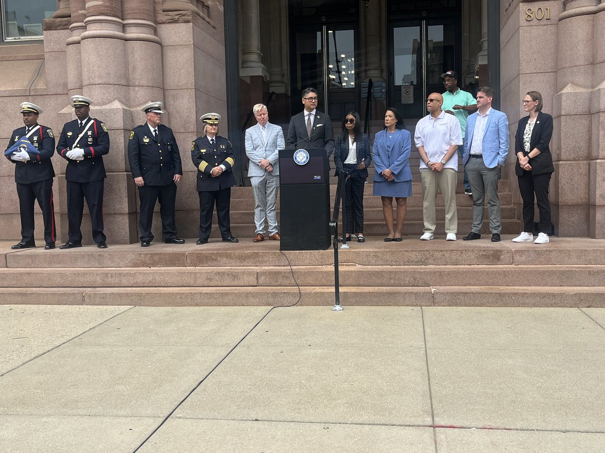 Today begins National Police Week. In a first, the Cincinnati Police flag is currently being raised at City Hall. <a href="/FOX19/">FOX19 NOW</a>