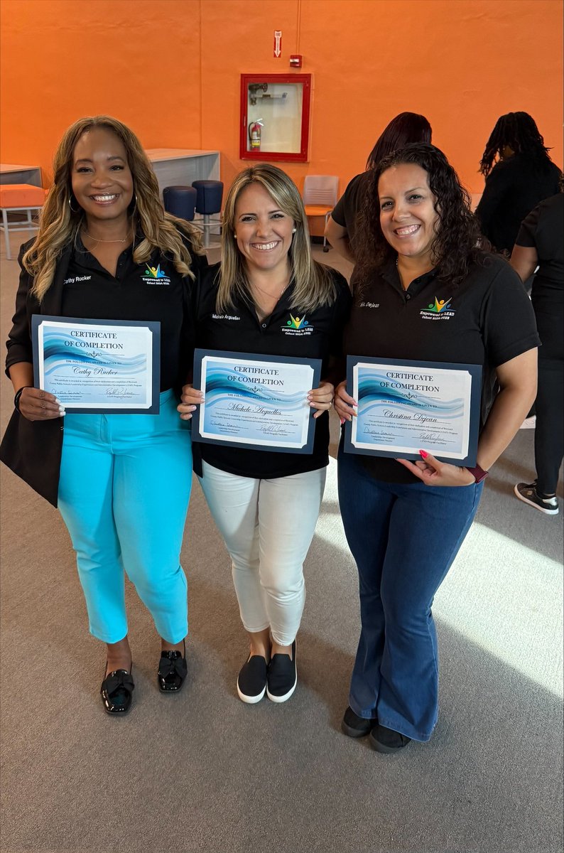 Shout out and congrats to these amazing LEAD graduates! They served the Colbert community well last summer and are ready to expand that leadership across BCPS! Keep leading the charge ladies! We are proud of you, and can't wait to see your continued impact on student achievement!
