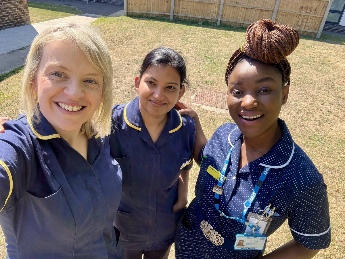 Happy international Nurses Day!

Today I had the pleasure of being out and about clinically, seeing teams, nurses, student nurses, healthcare support workers etc, strengthening the clinical education and professional development of the Nursing Workforce.

Proudly a Nurse!