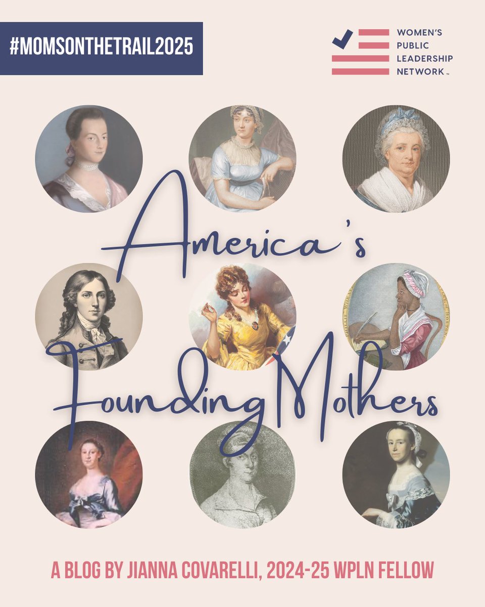 The latest #MomsOnTheTrail blog, by 2024-25 WPLN Fellow Jianna Covarelli:

"While often overshadowed by their male counterparts, the Founding Mothers played a crucial role in the American Revolution &amp; establishment of the United States of America."

💌: hubs.la/Q03l_ZK60