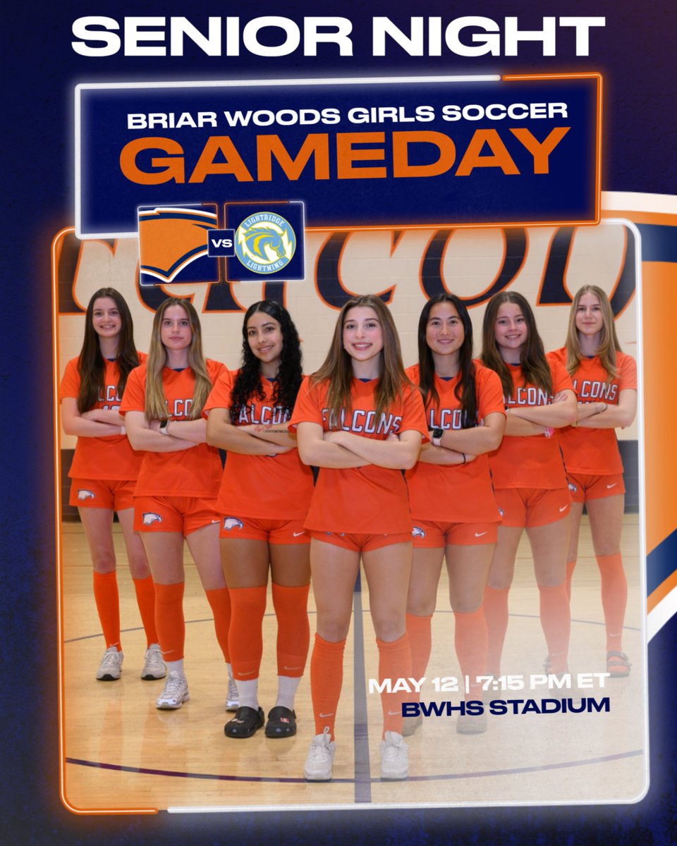 It's Senior Night for BW GSOC as they host Lightridge.  Go Falcons!