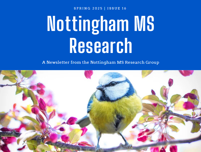 NEuRoMSproject's tweet image. The Spring 2025 issue of our Nottingham MS Research Group's newsletter is now available to read online. Discover more about some of our ongoing research studies in #MultipleSclerosis
🔗 neuroms.org/images/Newslet…