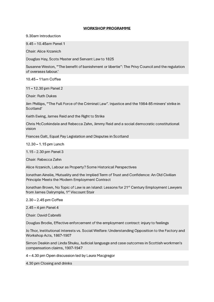 StairSociety's tweet image. Are you a researcher interested in the history of law and labour in Scotland? Would you like to attend a workshop on this topic? See below for details of a workshop to be held at the University of Strathclyde on 19 June 2025