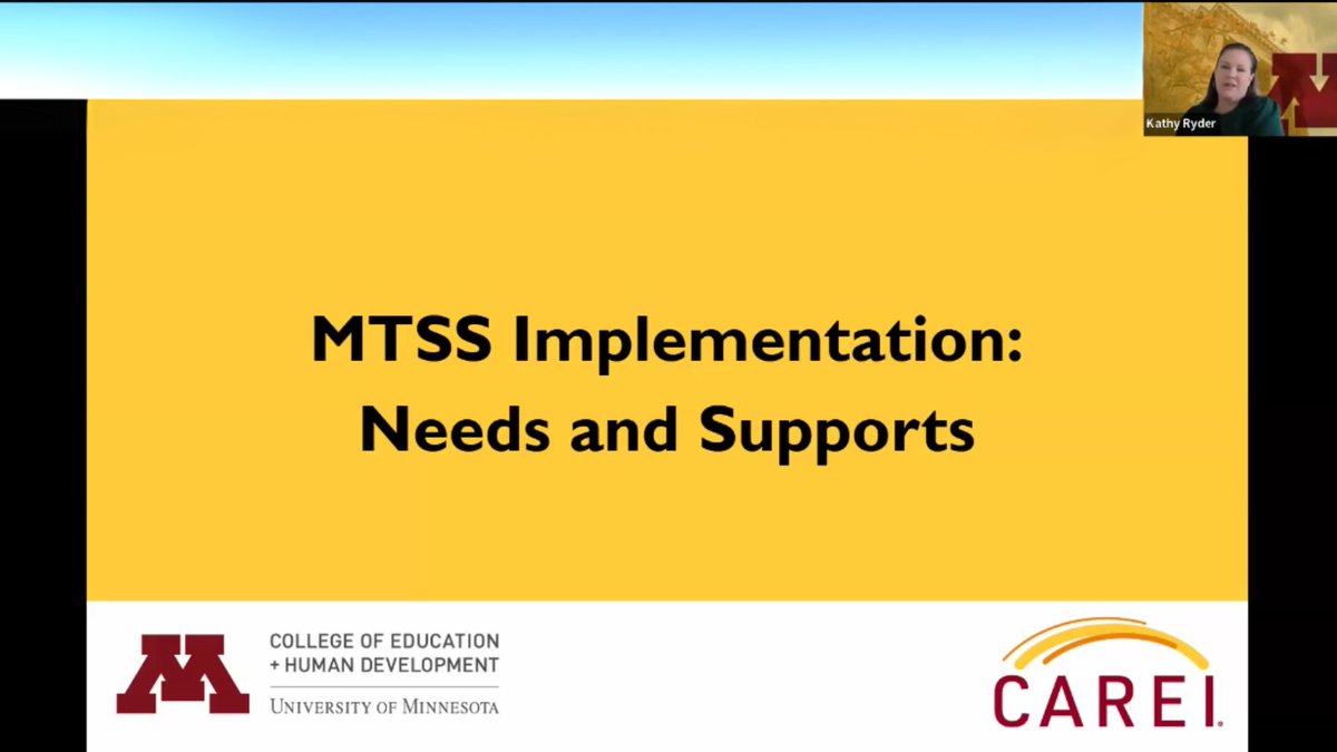 Thanks to members who joined the final #DistrictAssembly of the school year! We explored #ChildMentalHealth and discussed #MTSS guiding research-informed strategies. If you have questions about implementing MTSS in your district, #CAREI can help 📩 carei.umn.edu/request-servic…