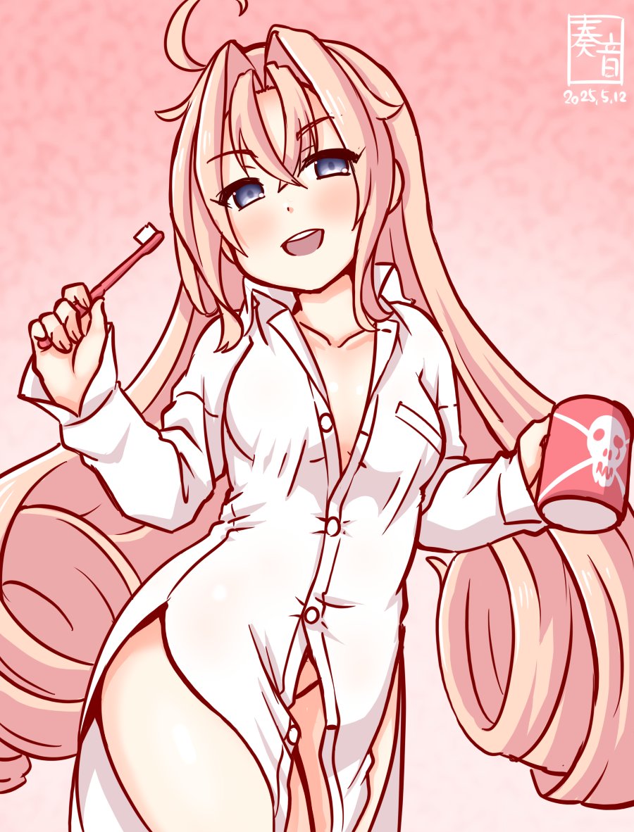 「うーん、今日も色々あったね～。
 少し休もっか。Good night!」

#艦これ版真剣お絵描き60分一本勝負_20250512
#ドラム 

遅刻+15分 