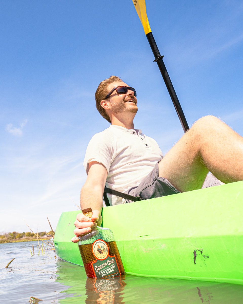 This is what “prepared for anything” looks like.

#ChickenCockWhiskey