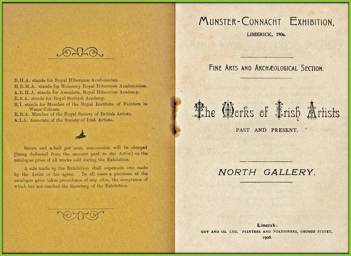 LimerickMuseum's tweet image. Today in 1906..  &quot;The Munster Connacht Exhibition 1906&quot;.  Souvenir of the Opening Day; Supplement to the &quot;Limerick Chronicle&quot; July 10th 1906. Includes a photo of the Directors and Officials.  #Limerick #OTD #exhibition #Munster #Connacht