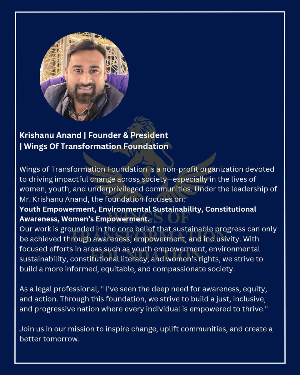 Wings Of Transformation Foundation tweet media