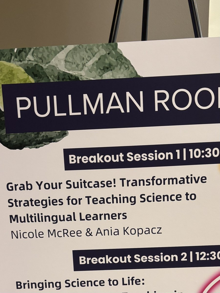 Excited to share our knowledge at the “Coachella of Science Learning”! 💜 @BCSE_NU