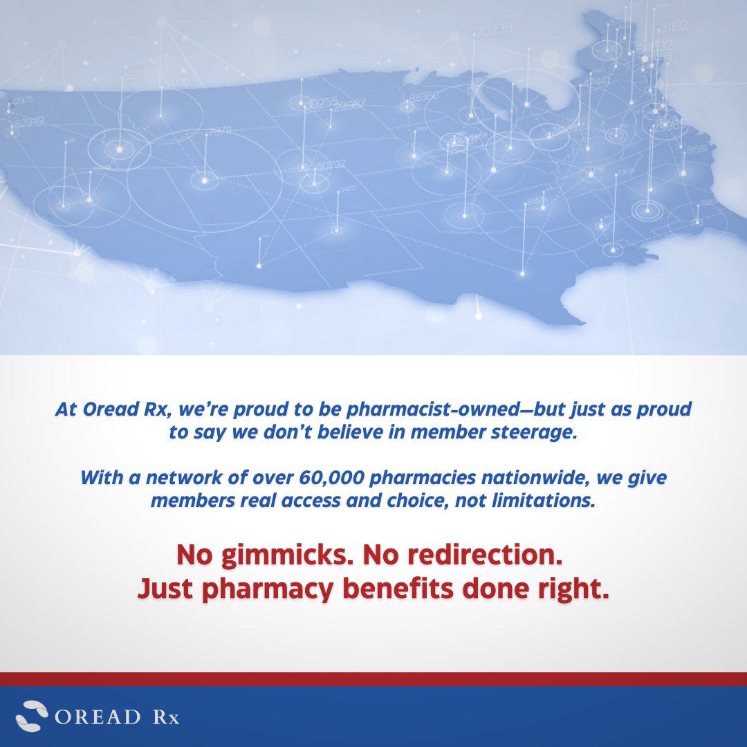 OreadRx's tweet image. #FutureOfPharmacy #OreadRxDifference #SelfFundedSolutions