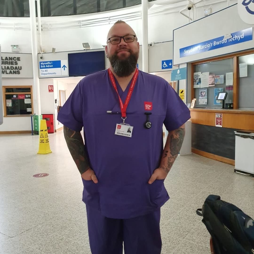 “Studying part-time was the best choice for me.”

Owen Nash, 40, is in his final year of Adult Nursing -  juggling work, study &amp; six children.

Read Owen’s story here: southwales.ac.uk/news/2025/may/…

#InternationalNursesDay