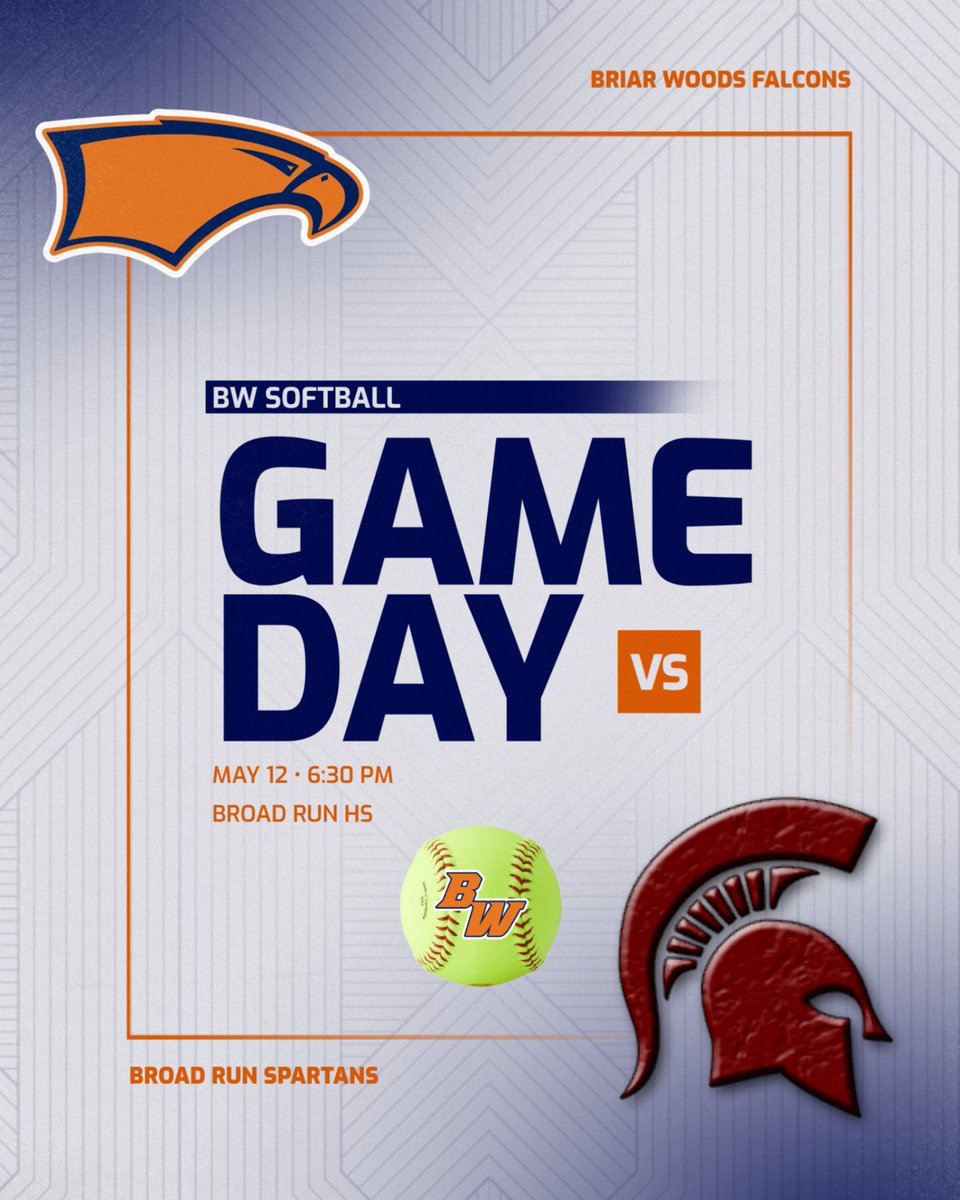 BW Softball meets cross town rival Broad Run today at BR.  Go Falcons!