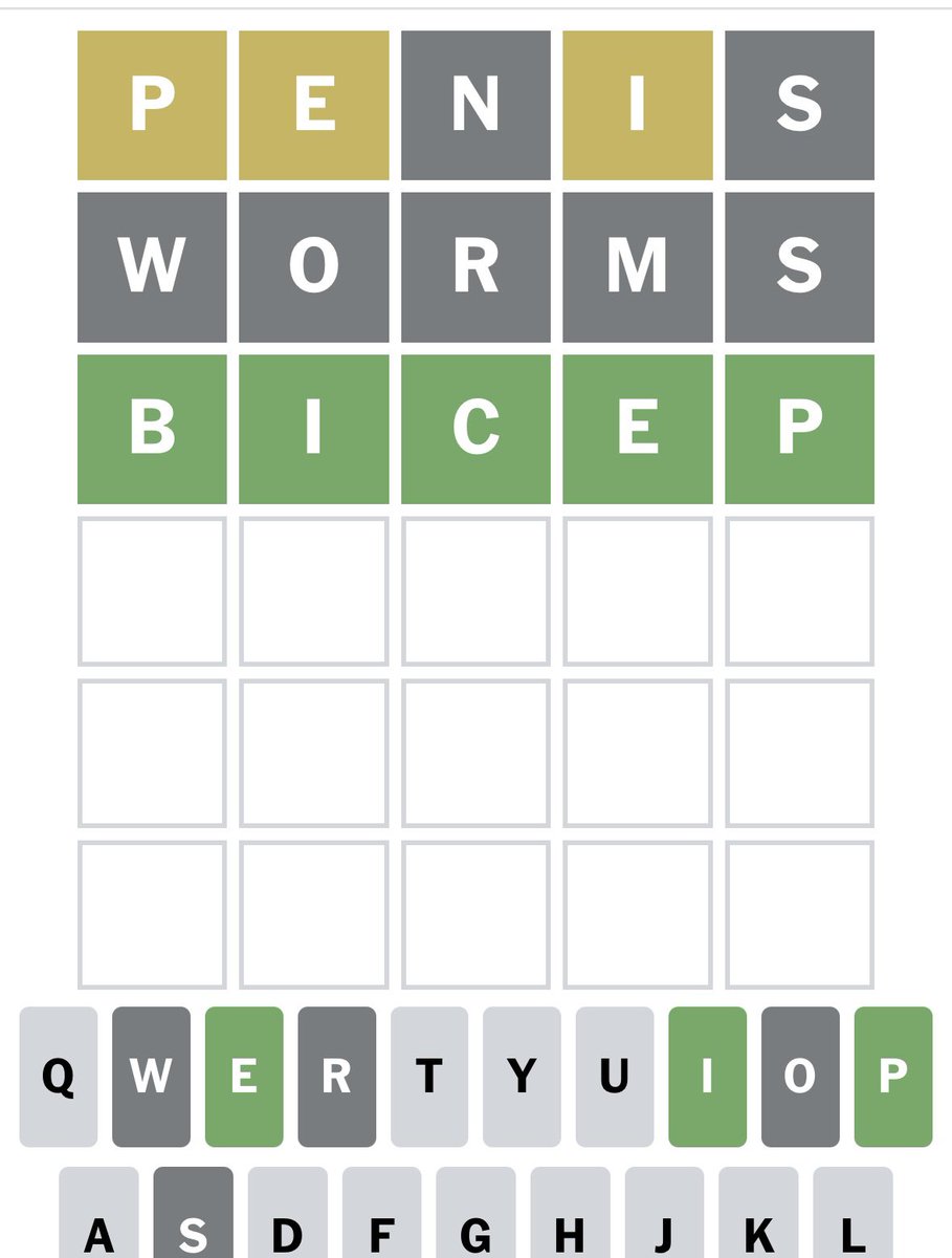 Wordle goat right here