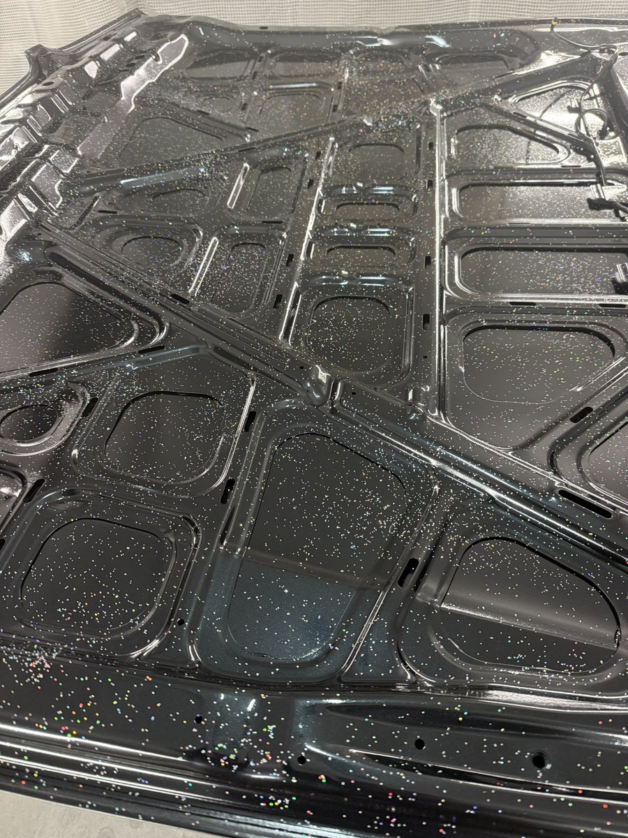 緑ツートンに
内側ラメを適当に