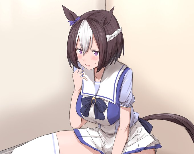 お題のスペシャルウィークちゃんです。 