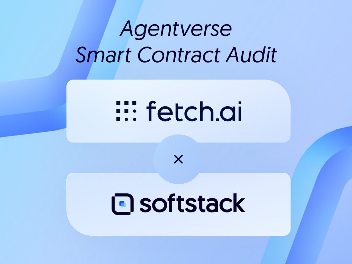 softstack ⧉ (@softstackhq) on Twitter photo 📢 <a href="/Fetch_ai/">Fetch.ai</a>’s <a href="/AV_Launchpad/">Agentverse Launchpad</a> smart contracts have been successfully audited by Softstack. No critical issues found - all findings addressed.
🔒 Read the full report: github.com/softstack/Smar…
Agentverse is an open platform for launching and trading tokenized AI agents, secured 📢 <a href="/Fetch_ai/">Fetch.ai</a>’s <a href="/AV_Launchpad/">Agentverse Launchpad</a> smart contracts have been successfully audited by Softstack. No critical issues found - all findings addressed.
🔒 Read the full report: github.com/softstack/Smar…
Agentverse is an open platform for launching and trading tokenized AI agents, secured