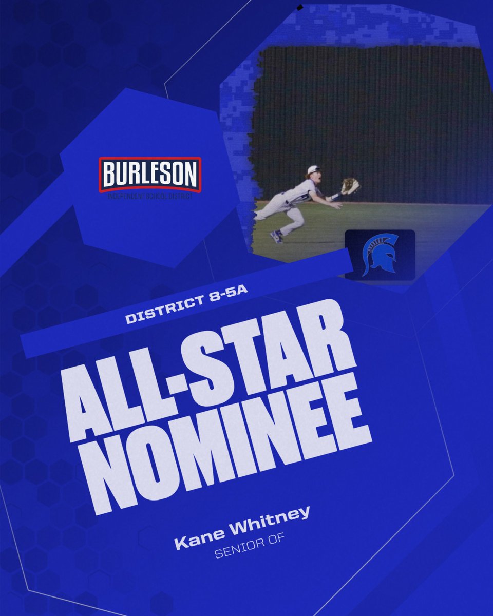 CHS Spartan Baseball (@chsspartanbase1) on Twitter photo District 8-5A All-Star Nominee!
Proud of you Kane!!
<a href="/BurlesonSports/">Burleson ISD Athletics</a> <a href="/TxHS_Baseball/">TxHSBaseball</a> District 8-5A All-Star Nominee!
Proud of you Kane!!
<a href="/BurlesonSports/">Burleson ISD Athletics</a> <a href="/TxHS_Baseball/">TxHSBaseball</a>