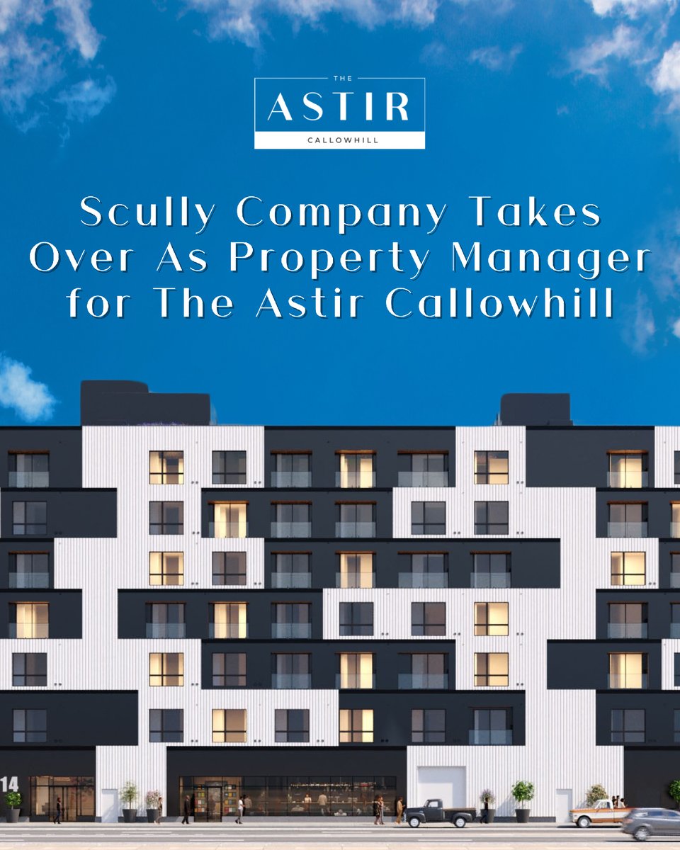 Scully Company is excited to be the new property management company for The Astir Callowhill, a newly constructed 149-unit apartment community located at 1314 Spring Garden Street in Philadelphia!
Read more: scullycompany.com/scully-news/sc…