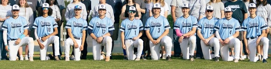 GameDay for our Charger Dudes.  First pitch 4:30pm.

Come see these senior boys play their last ever game at Charger Field.

In concessions, all popcorn, candy, chips, and drinks will be $1.00 while supplies last 

Go Chargers!