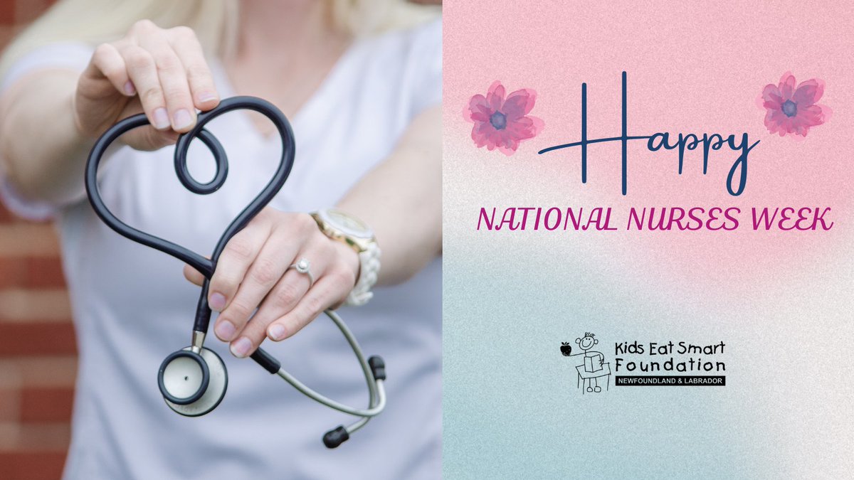 Happy National Nurses Week to all the amazing healthcare professionals for all they do every single day for our children and everyone in our province. Thank you for always being there. 

#NationalNursingWeek #HealthierToday #StrongerTomorrow