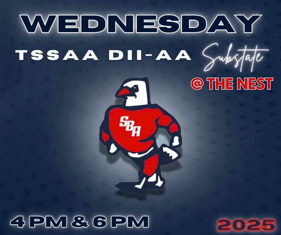 SBA Softball (@sbasoftball1) on Twitter photo This Wednesday: come pack The Nest as we work to earn a trip back to the TSSAA Spring Fling! First pitch of the double header vs Brentwood Academy at 4 PM! <a href="/athleticsSBA/">St. Benedict Athletics</a> <a href="/johnvarlas/">John Varlas</a> <a href="/wendellsjr_/">Wendell Shepherd</a> <a href="/memphispreps/">CA Prep Sports</a> <a href="/Perfdes_Studios/">Performance_Design_Studios</a> This Wednesday: come pack The Nest as we work to earn a trip back to the TSSAA Spring Fling! First pitch of the double header vs Brentwood Academy at 4 PM! <a href="/athleticsSBA/">St. Benedict Athletics</a> <a href="/johnvarlas/">John Varlas</a> <a href="/wendellsjr_/">Wendell Shepherd</a> <a href="/memphispreps/">CA Prep Sports</a> <a href="/Perfdes_Studios/">Performance_Design_Studios</a>