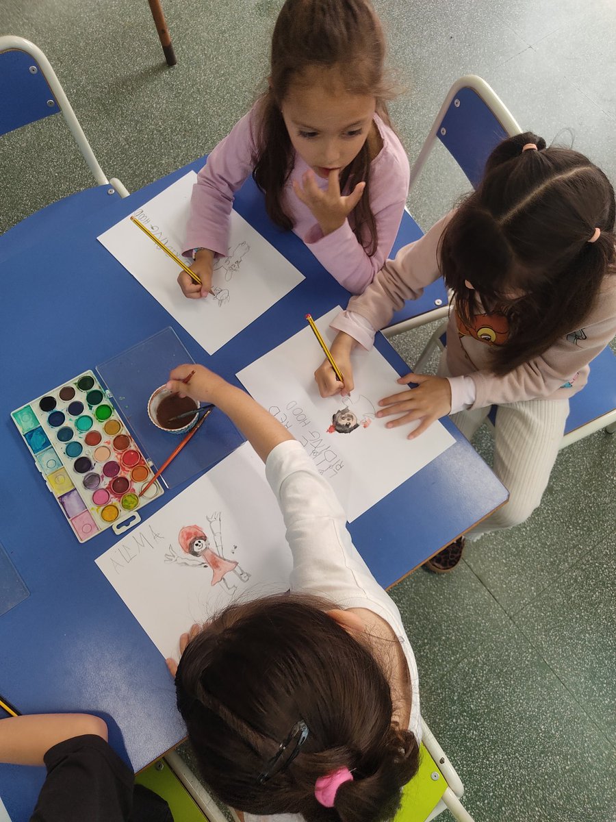 Començar la setmana fent espais és tot un regal!! ❤️🎨🖌️ <a href="/escolamdcprat/">escolamdcprat</a>