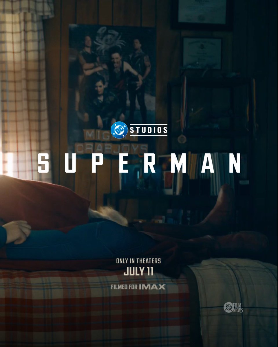 DCFilmNews's tweet photo. #Superman and Krypto.

Flying to theaters July 11. https://t.co/f8YGyczeaF