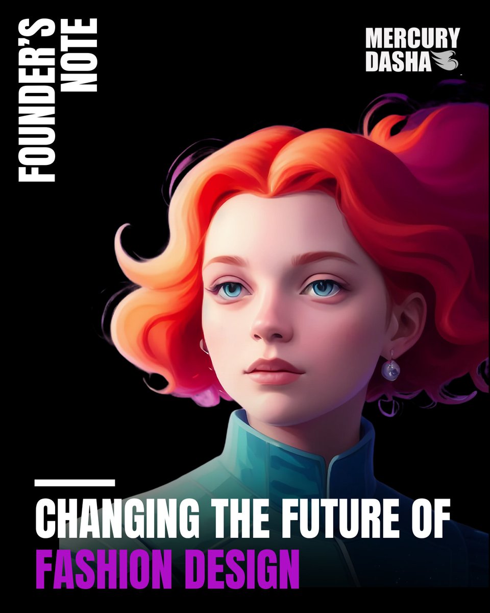Mercury_Dasha's tweet image. Every designer deserves a chance to create without limits. We’re here to empower emerging designers with AI tools to create smarter, faster, and more creatively. Start today! #fashionstylist #fashtech #fashionai