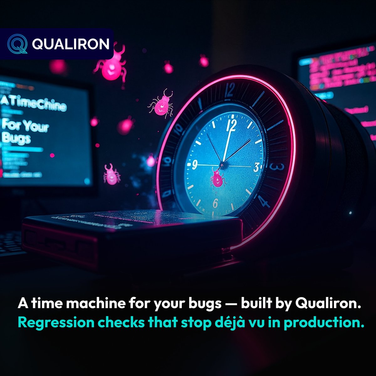 qualiron's tweet image. Every release shouldn’t feel like a gamble. Our Automated Regression Testing adapts to UI changes, runs parallel validations, and flags side effects—without slowing you down. Get faster feedback, smarter coverage &amp;amp; continuous confidence.
#RegressionTesting #AutomationQA #Qualiron
