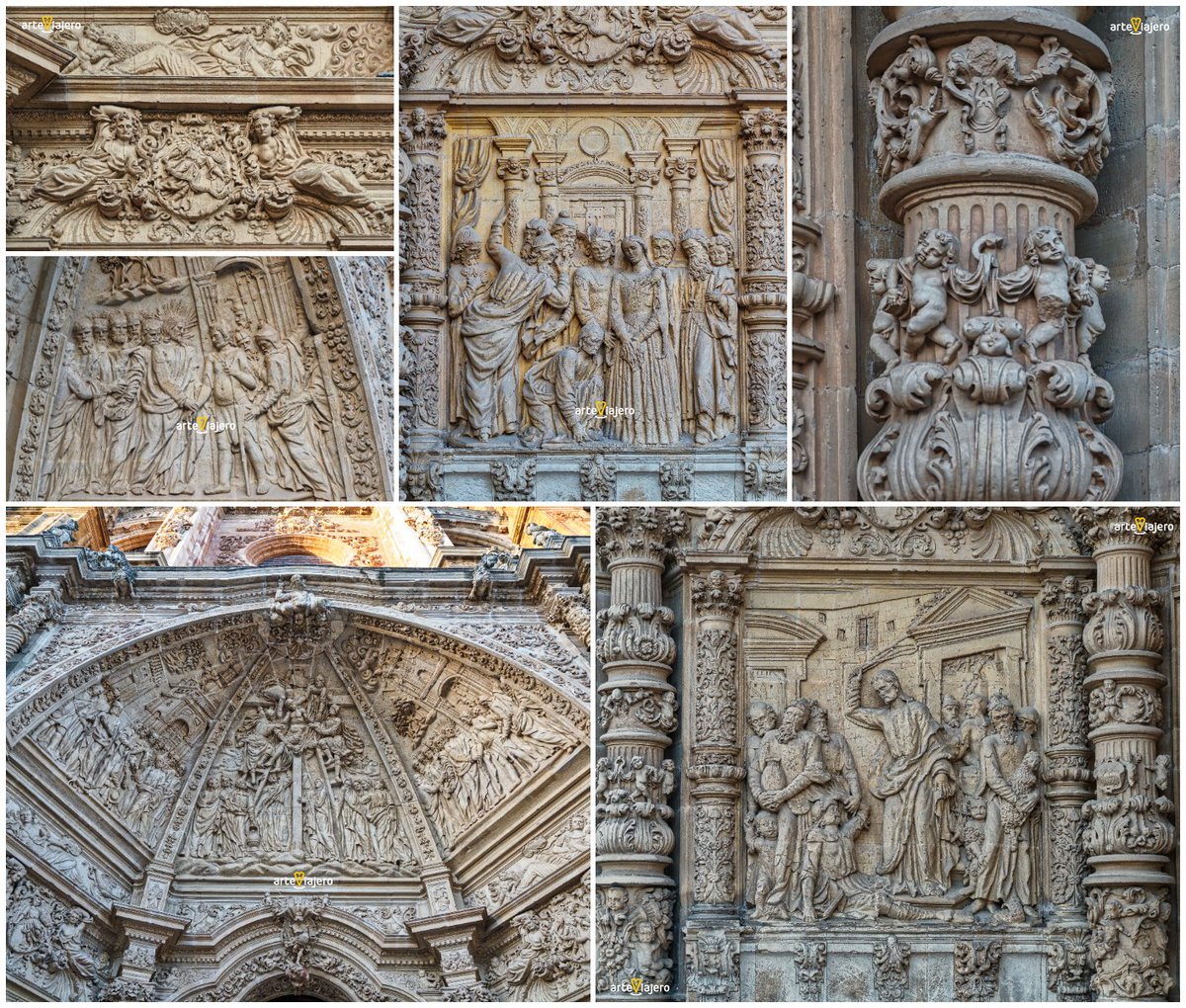 Hoy os presento los espectaculares relieves de la fachada occidental de la Catedral de Astorga (León), auténtica genialidad del barroco
#FelizLunes #photography #travel