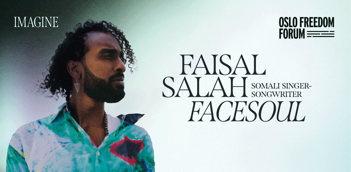 🎤 Live at the Oslo Freedom Forum 🎤

London-based Somali artist FaceSoul blends music, poetry, and storytelling to connect across cultures. From East Africa to the global stage, he uses his voice to inspire unity and remind us of our shared humanity.  youtube.com/watch?v=SAY3m3…
