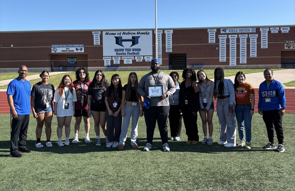 Congratulations to Coach Edmonson for being named Assistant Coach of the Month! We appreciate you! 💙🖤