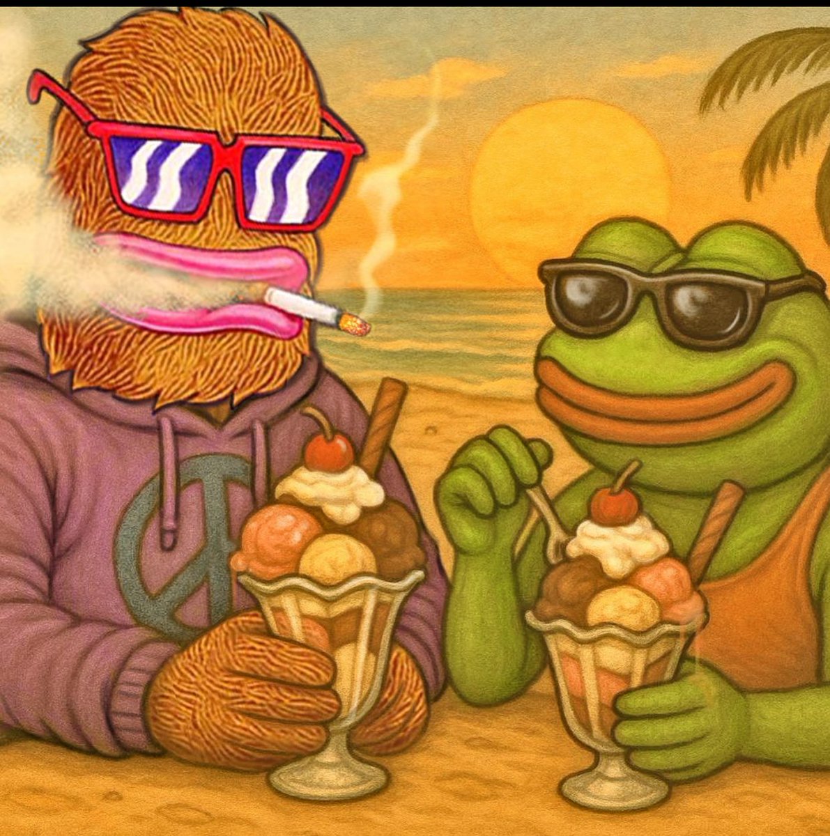 Landwolfeth's tweet image. Good morning Wolf family 🐺
This is a huge week for the markets!
Pepe and I agree..don’t be late to the party 😁
- WOLF