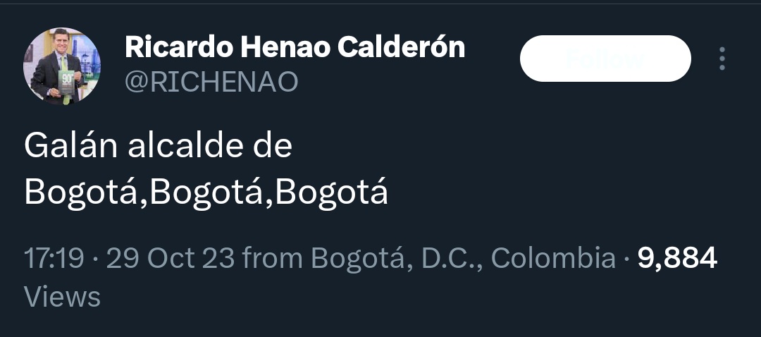 FredyAlonso2022's tweet photo. @ColombiaOscura_ #AlcaldeInepto https://t.co/m9qsZbdKz2