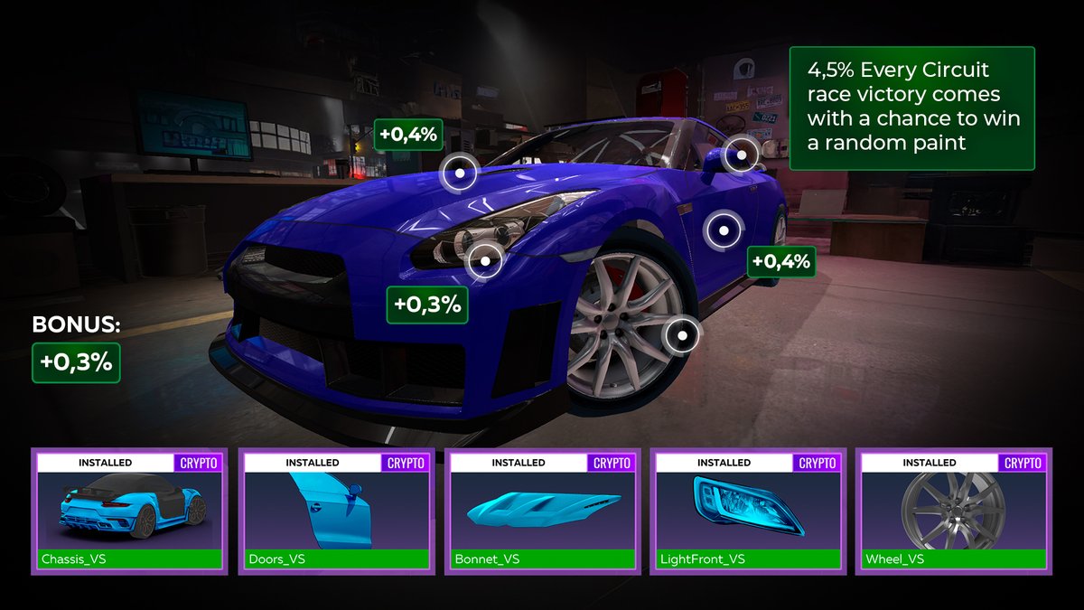 🔧 Tuning kits in Formacar Action aren’t just for style — they boost performance too.

Equip full kits for base-level perks or mix parts of different rarities to unlock unique bonuses and build your perfect setup.

🧬 Smart tuning = more wins. Tried it yet?