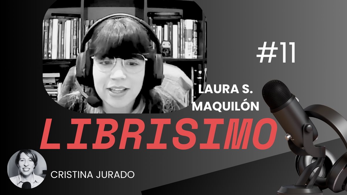 Cristina Jurado (@dnazproject) on Twitter photo 📕LIBRISIMO #11 con <a href="/Dalayn/">Laura S(ierpe) Maquilón 🏳️🌈 🐍</a> para presentar su novela FUGA EN LUZ MAYOR, publicada con <a href="/cronoCiFi/">Crononauta</a>
youtube.com/watch?v=EkL6HE… 📕LIBRISIMO #11 con <a href="/Dalayn/">Laura S(ierpe) Maquilón 🏳️🌈 🐍</a> para presentar su novela FUGA EN LUZ MAYOR, publicada con <a href="/cronoCiFi/">Crononauta</a>
youtube.com/watch?v=EkL6HE…