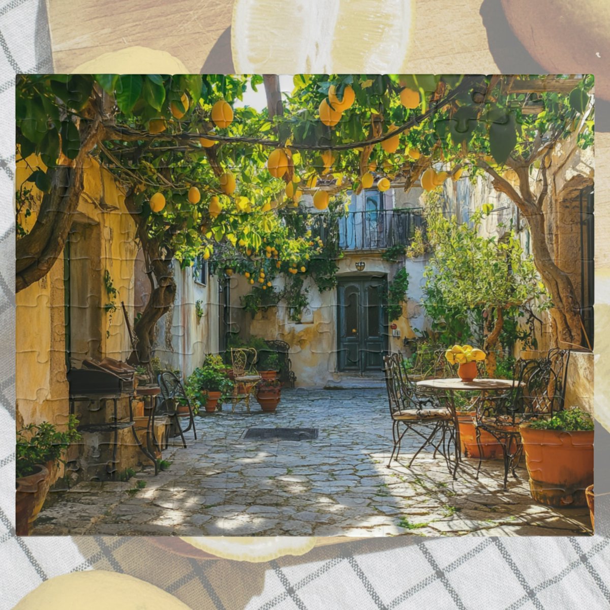 ChrisHiddenGems's tweet image. Step into a sunlit Italian courtyard — no passport required. 🇮🇹🍋
Our Lemon Courtyard Puzzle is your rustic summer retreat in 1000 pieces.
Perfect for travel lovers & cozy dreamers. 🧩
👉 etsy.com/listing/430353…
#PuzzleLovers #LemonVibes #RusticDecor #MediterraneanMood #Etsy