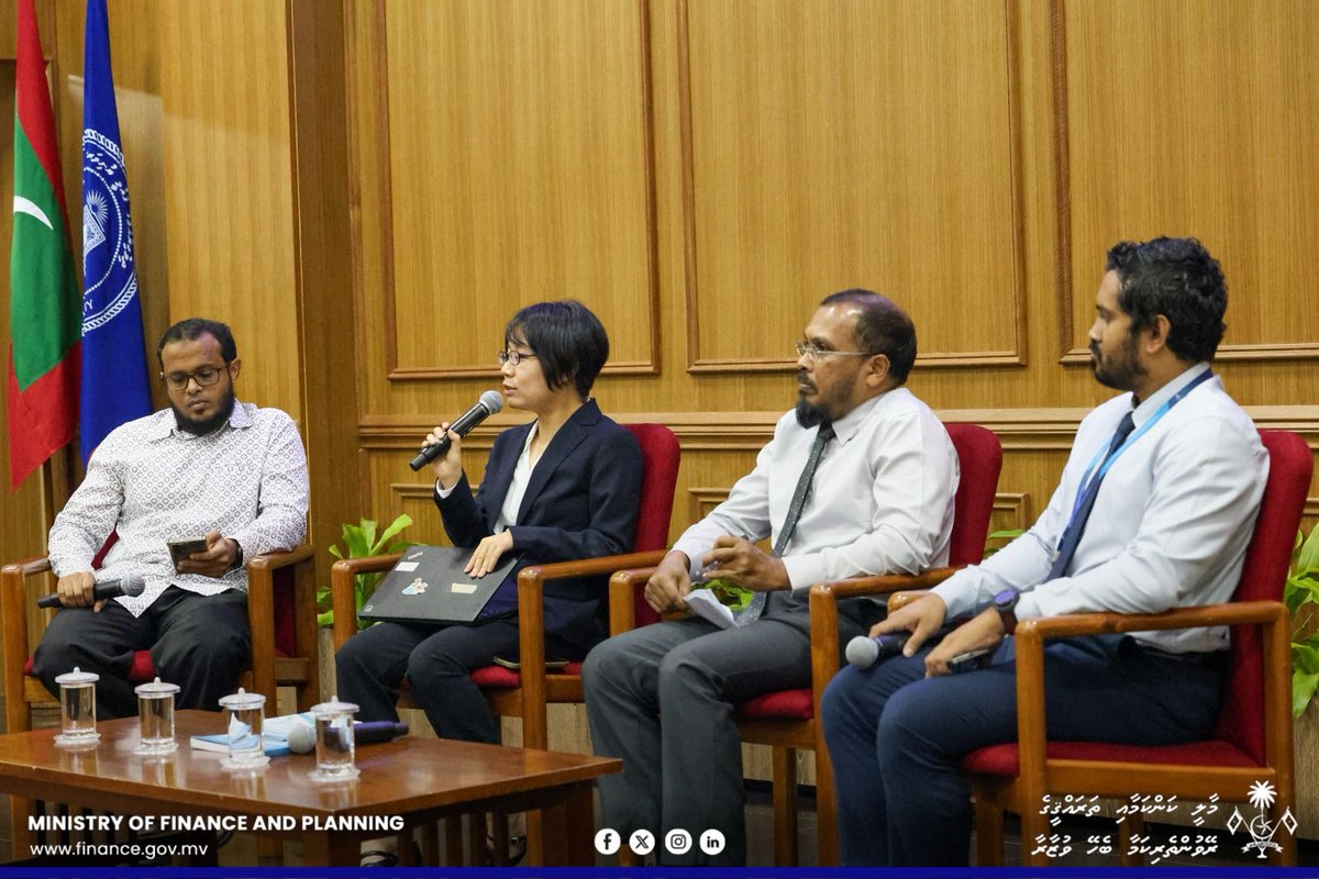 MoFmv's tweet photo. The Policy Dialogue on the Economic & Social Survey of Asia & the Pacific 2025 was held at @MNUedu.
The session focused on understanding the macroeconomic implications of climate change, in collaboration with the Ministry, @UNESCAP and the @MNUedu.
#APSurvey #AsiaPacific https://t.co/fhzPXQdshS