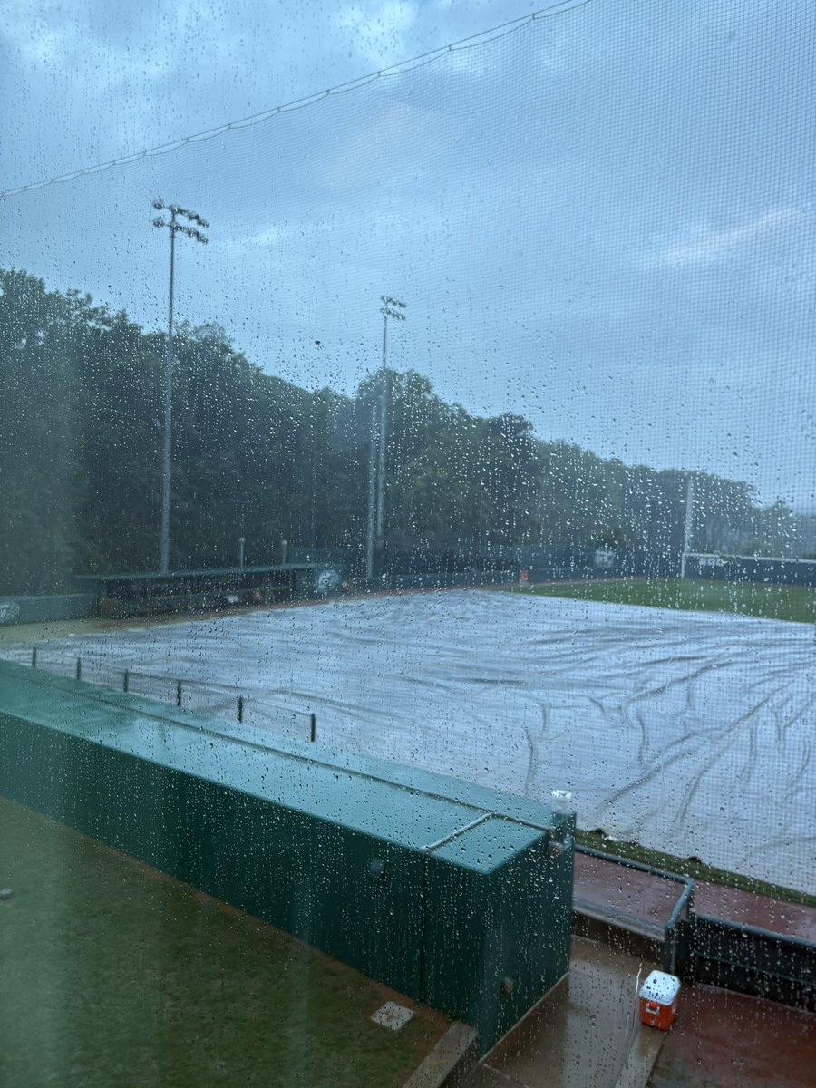 Currently on weather delay!  Will update when we know something