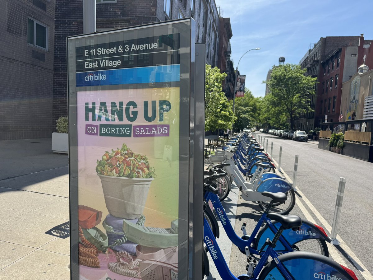 This <a href="/CitiBikeNYC/">Citi Bike</a> dock is very close to this fire hydrant <a href="/FDNY/">FDNY</a> and <a href="/NYPDnews/">NYPD NEWS</a> at East 11st and 3rd Ave