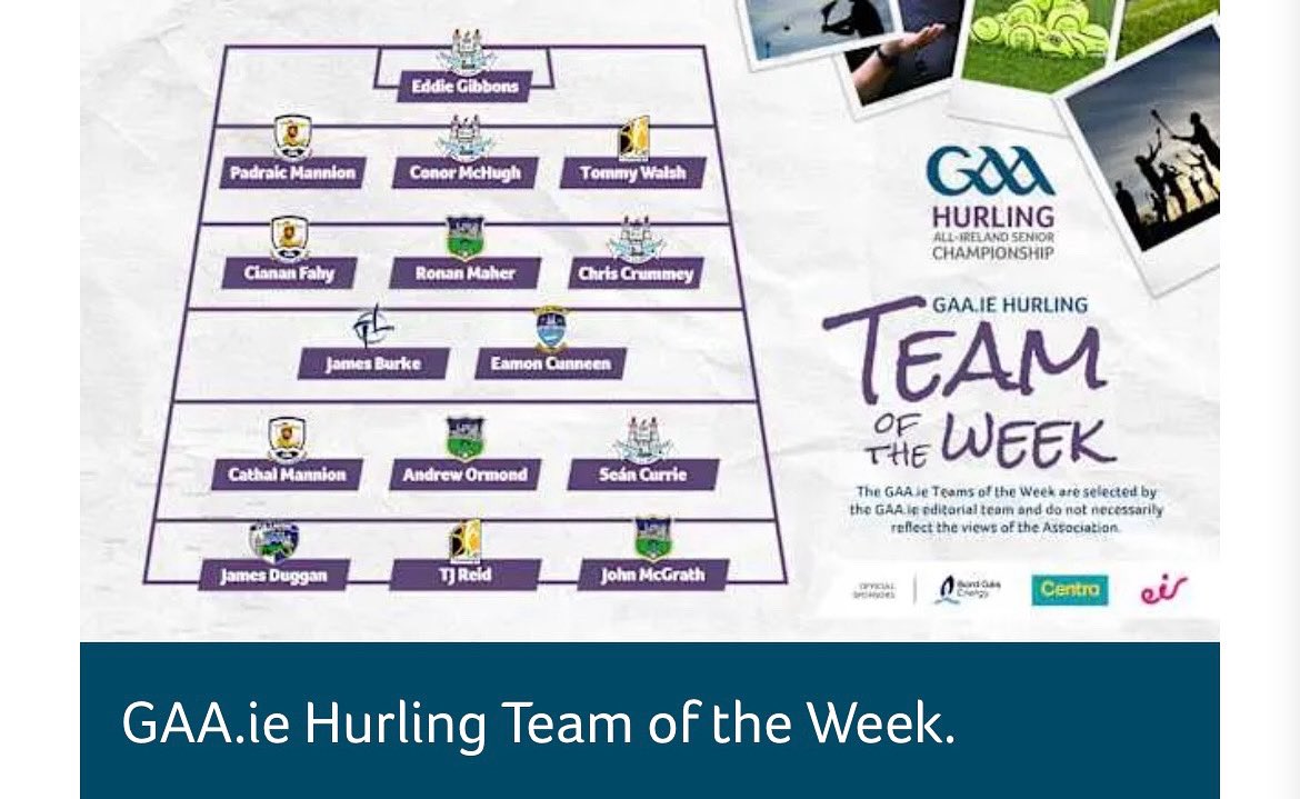 Kildare GAA (@kildaregaa) on Twitter photo Massive Congratulations to James Burke as he has made the GAA Hurling Team of the week.
<a href="/NaasGAA/">Naas GAA Club</a> Massive Congratulations to James Burke as he has made the GAA Hurling Team of the week.
<a href="/NaasGAA/">Naas GAA Club</a>
