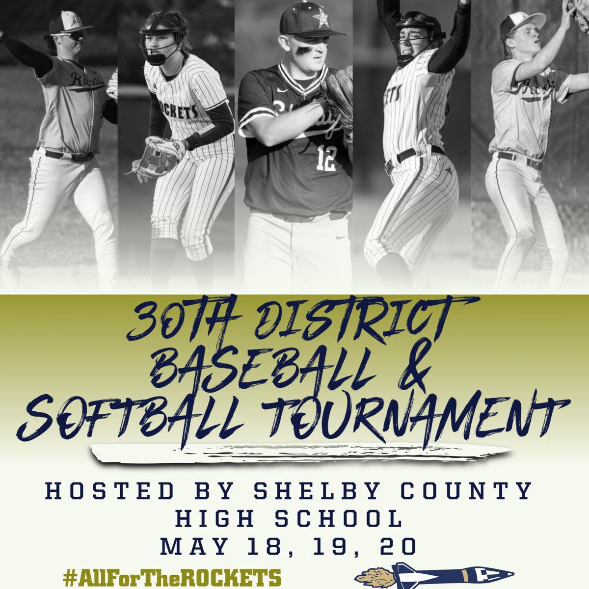 SCHS Athletics (@schsrockets) on Twitter photo 🚨KNOW BEFORE YOU GO 🚨
⚾️🥎 30th DISTRICT TOURNAMENTS
📍SHELBY COUNTY ATHLETIC COMPLEX- 1270 BURKS BRANCH ROAD
🎟️ ALL TICKETS GO FAN- gofan.co/app/school/KY6…
🚫 NO PASSES OF ANY KIND ACCEPTED for KHSAA POST SEASON PLAY
<a href="/SCPS_Activities/">SCPS_Activities</a> <a href="/SC_Rockets/">SCHSBaseball</a> 🚨KNOW BEFORE YOU GO 🚨
⚾️🥎 30th DISTRICT TOURNAMENTS
📍SHELBY COUNTY ATHLETIC COMPLEX- 1270 BURKS BRANCH ROAD
🎟️ ALL TICKETS GO FAN- gofan.co/app/school/KY6…
🚫 NO PASSES OF ANY KIND ACCEPTED for KHSAA POST SEASON PLAY
<a href="/SCPS_Activities/">SCPS_Activities</a> <a href="/SC_Rockets/">SCHSBaseball</a>
