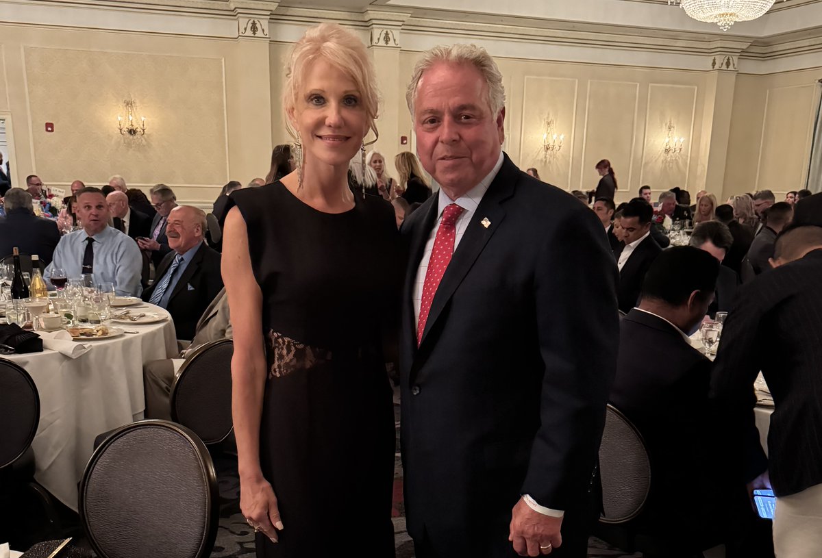 A great night at the Rockland County Republican Committee's "Lincoln Day Victory Ball." It was an excellent opportunity to hear from keynote speaker former Speaker of the House Kevin McCarthy and special guest Kellyanne Conway. Here's to the continued success in Rockland County!