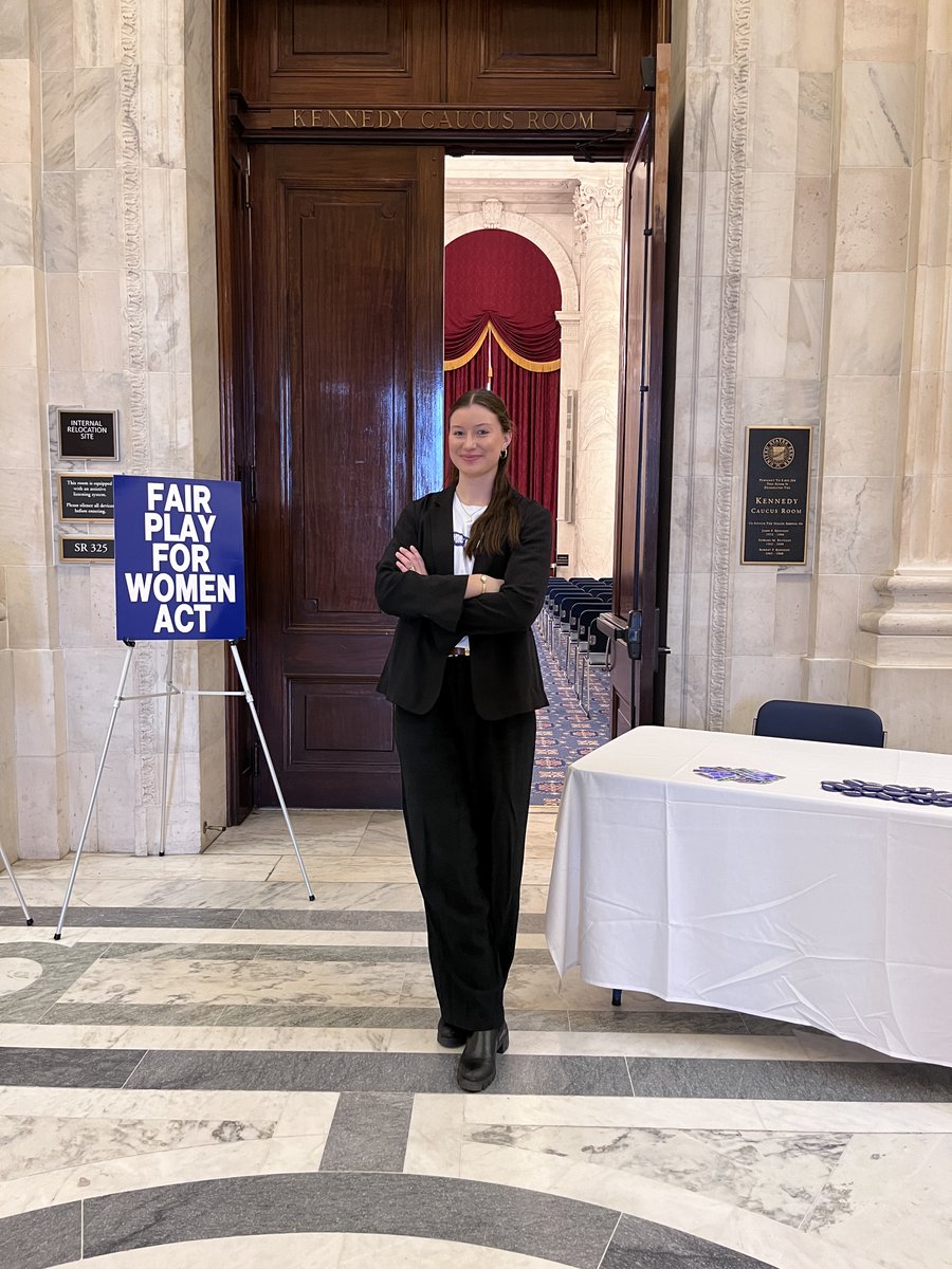 Earlier this spring, Georgetown Athletics was proud to have Abby Kozo from <a href="/HoyaSoftball/">Georgetown Softball</a> participate in Capitol Hill Day in conjunction with both <a href="/voiceinsport/">Voice In Sport</a>  and the <a href="/voiceinsportFnd/">VOICEINSPORT Foundation</a> for National Girls and Women in Sports Day!

Hoyas are everywhere!

#HoyaSaxa