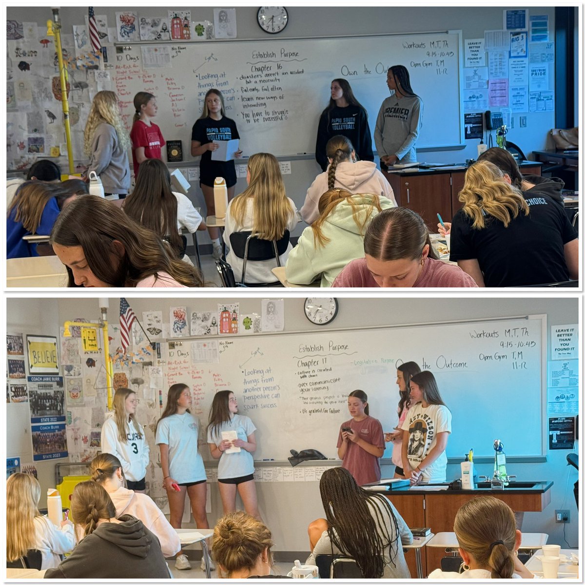 We had our FINAL Mental Training Morning today! What an AWESOME GROUP to begin this journey with! We BUILT SAFETY, SHOWED VULNERABILITY, and ESTABLISHED PURPOSE! We are READY to “Own the Outcome”- BRING ON the Season! #Owntheoutcome #Culturecode @plshstitans @pls_activities